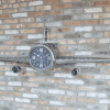 Plane wall clock